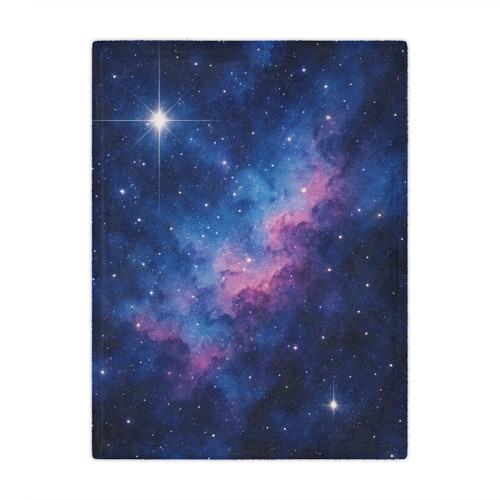 Ethereal Star Garden - Minky Blanket