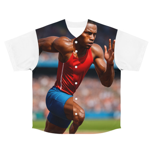 Dynamic Dash - Men's Baseball Jersey (AOP) Dynamic Dash - Men's Baseball Jersey (AOP)