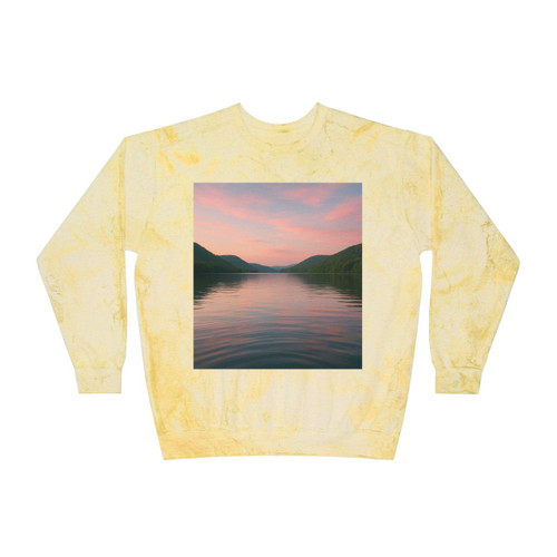 Whispers of Harmony - Unisex Color Blast Crewneck Sweatshirt