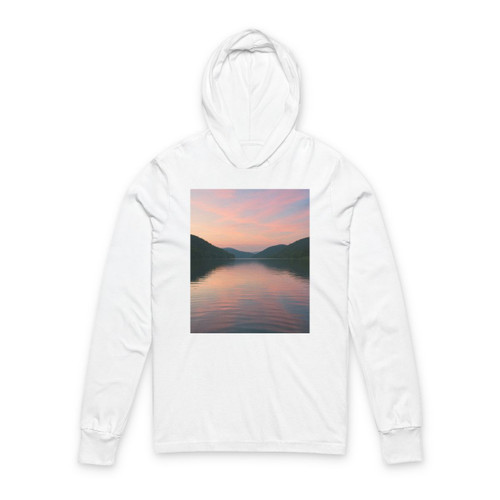 Whispers of Harmony - Unisex Hooded Long Sleeve Tee