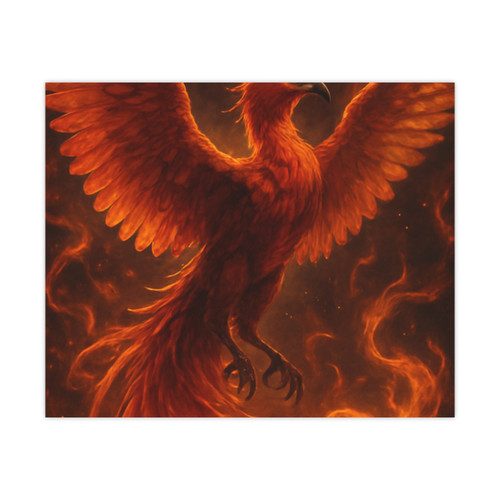 Eternal Flame Ascent - Matte Posters