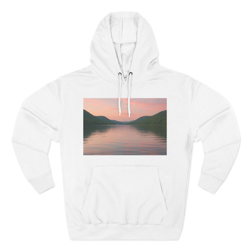 Whispers of Harmony - Three-Panel Fleece Hoodie