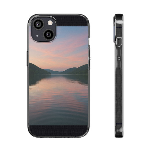 Whispers of Harmony - Clear Silicone Phone Cases