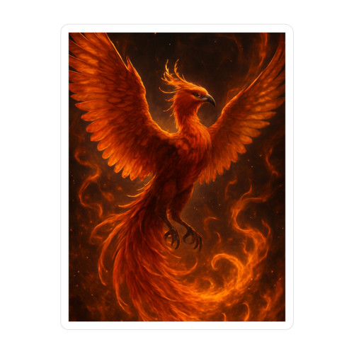 Eternal Flame Ascent - Kiss-Cut Vinyl Decals