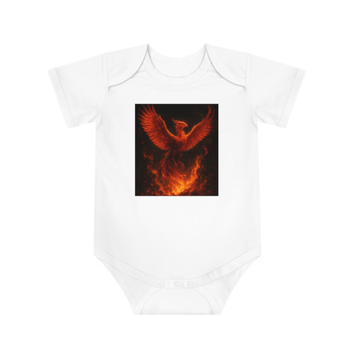 Eternal Flame Ascent - Baby Short Sleeve Bodysuit