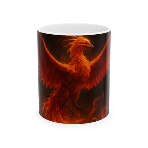 Eternal Flame Ascent - Ceramic Mug, (11oz, 15oz)