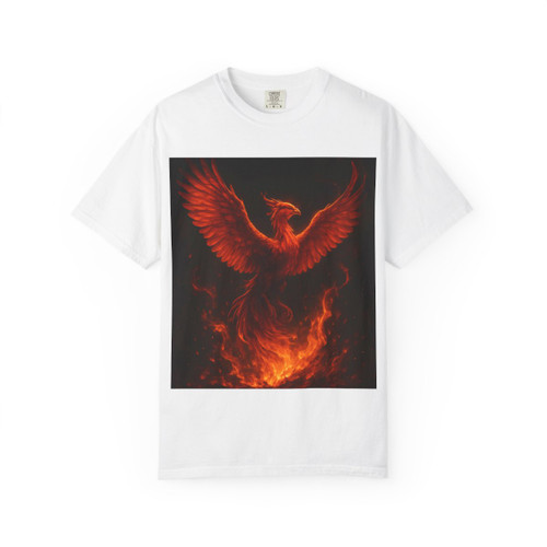 Eternal Flame Ascent - Unisex Garment-Dyed T-shirt