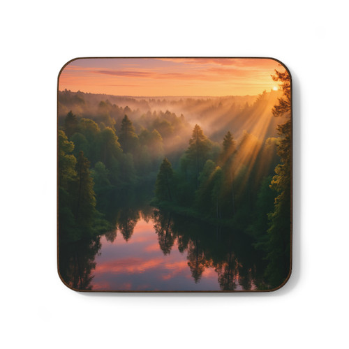 Silent Wilderness - Hardboard Back Coaster