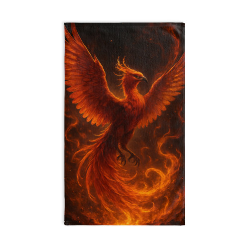 Eternal Flame Ascent - Hand Towel