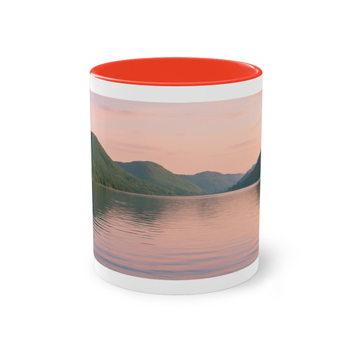 Whispers of Harmony - Two-Tone Coffee Mug, 11oz