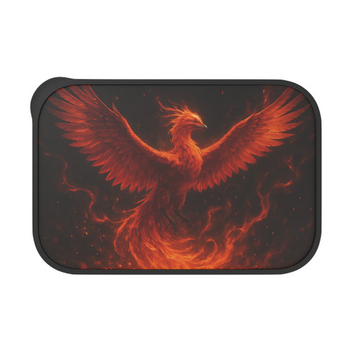 Eternal Flame Ascent - PLA Bento Box with Band and Utensils