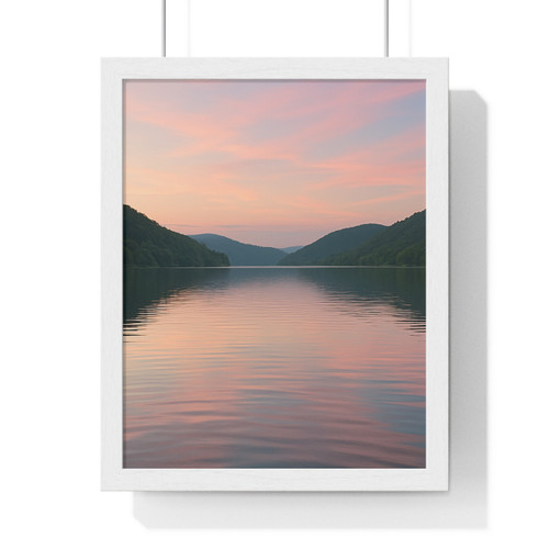 Whispers of Harmony - Vertical Framed Poster