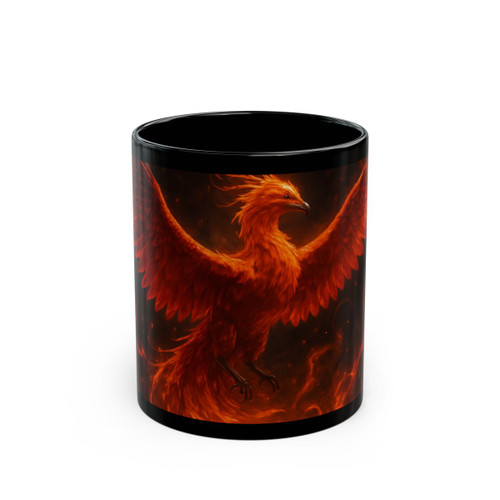 Eternal Flame Ascent - Black Mug (11oz, 15oz)