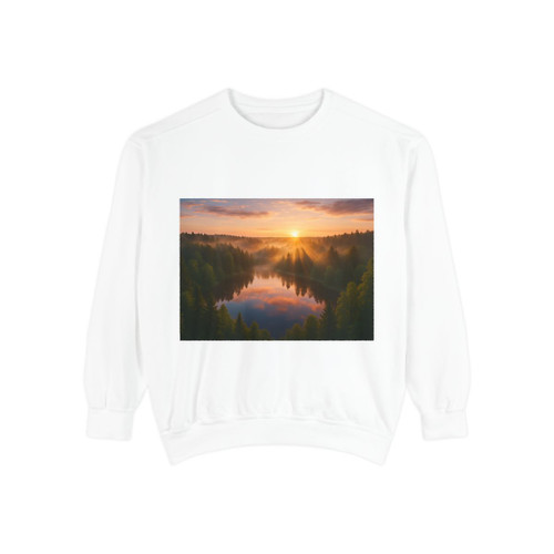 Silent Wilderness - Unisex Garment-Dyed Sweatshirt