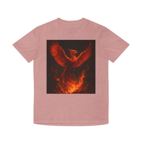 Eternal Flame Ascent - Unisex Faded Shirt