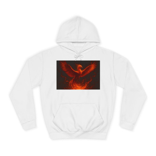Eternal Flame Ascent - Unisex College Hoodie
