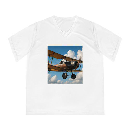 Skyward Soar - Women's Performance V-Neck T-Shirt