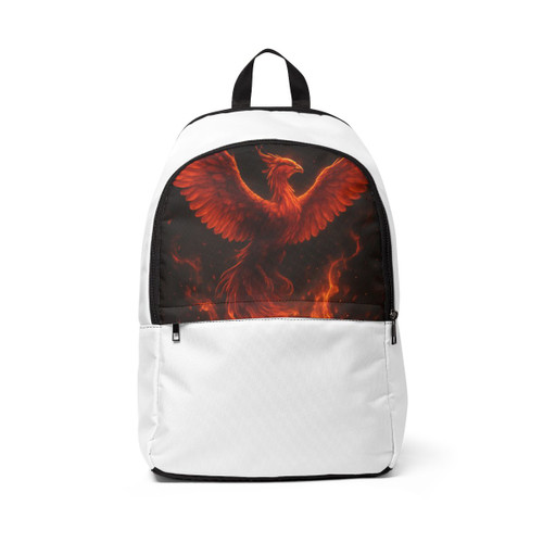 Eternal Flame Ascent - Unisex Fabric Backpack