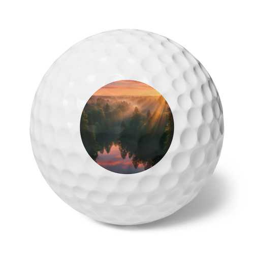 Silent Wilderness - Golf Balls, 6pcs