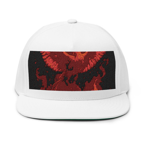 Eternal Flame Ascent - Flat Bill Cap (Embroidery)