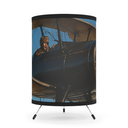 Skyward Soar - Tripod Lamp with High-Res Printed Shade, US\CA plug