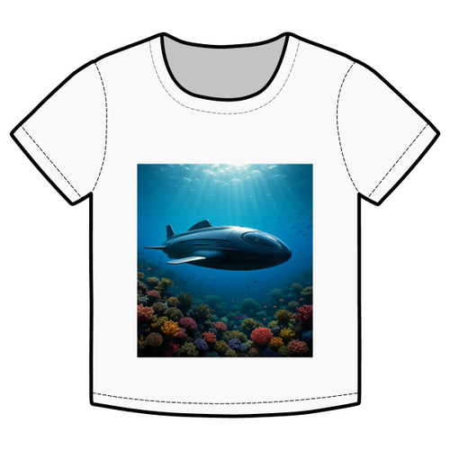 Deep Sea Adventure - Organic Rib Baby Tee