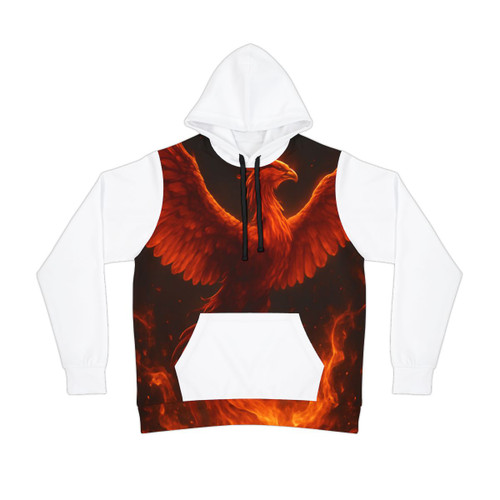 Eternal Flame Ascent - Athletic Hoodie (AOP)