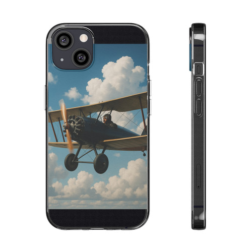 Skyward Soar - Clear Silicone Phone Cases