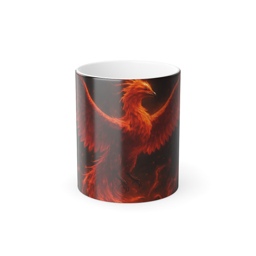 Eternal Flame Ascent - Color Morphing Mug, 11oz