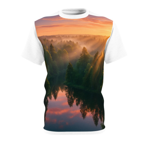 Silent Wilderness - Unisex Cut & Sew Tee (AOP)