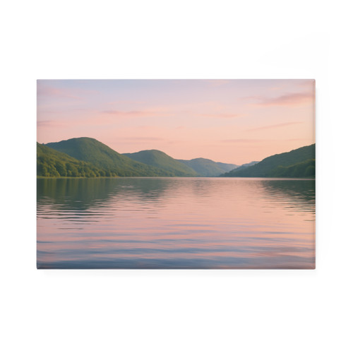 Whispers of Harmony - Button Magnet, Rectangle (1 & 10 pcs)