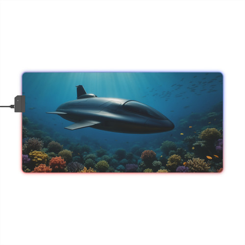 Deep Sea Adventure - LED Gaming Mouse Pad
