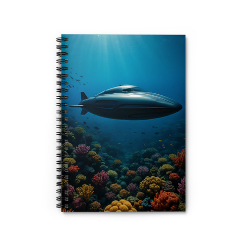 Deep Sea Adventure - Spiral Notebook - Ruled Line