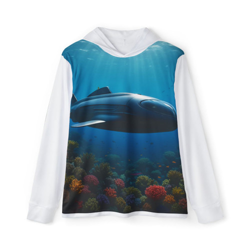 Deep Sea Adventure - Men's Sports Warmup Hoodie (AOP)