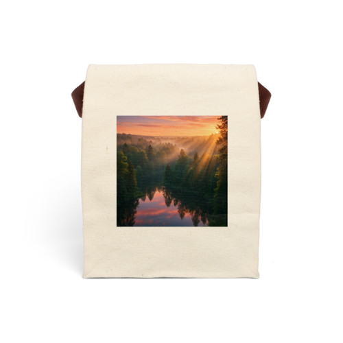 Silent Wilderness - Canvas Lunch Bag With Strap