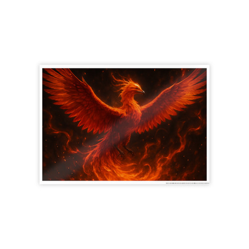 Eternal Flame Ascent - Gloss Posters