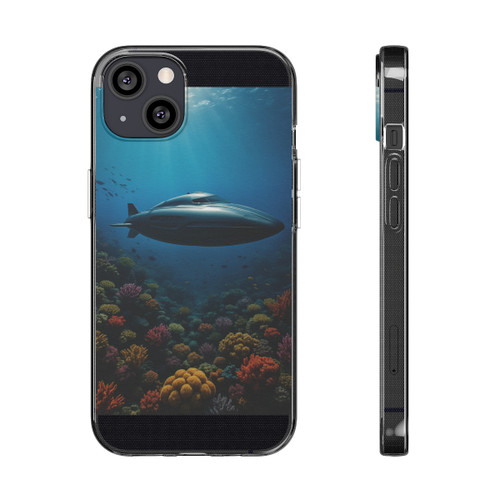 Deep Sea Adventure - Clear Silicone Phone Cases