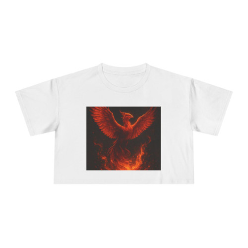Eternal Flame Ascent - Women's Crop Tee