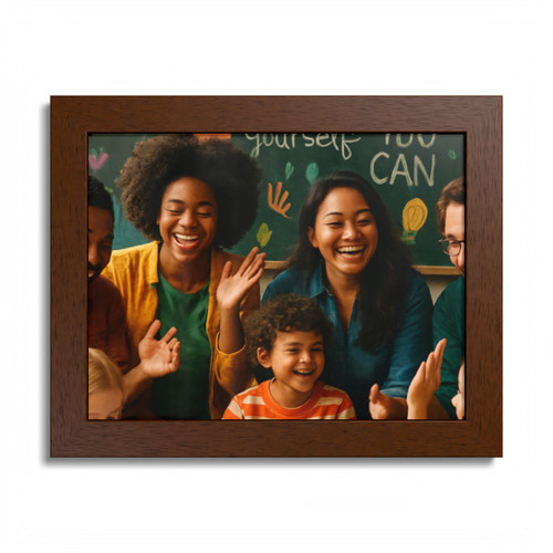 Inspire Every Day - Framed Poster, Multi-Color