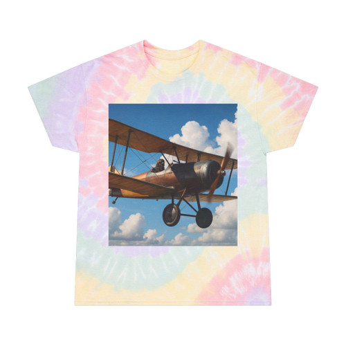 Skyward Soar - Tie-Dye Tee, Spiral