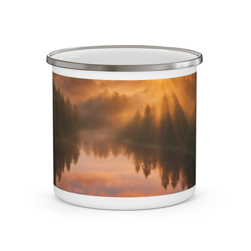 Silent Wilderness - Enamel Camping Mug