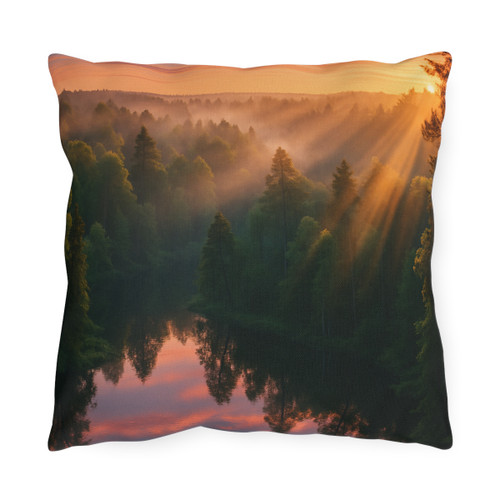 Silent Wilderness - Outdoor Pillows
