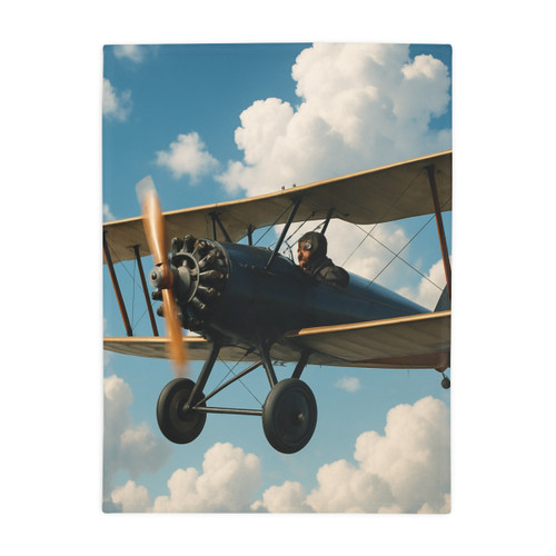 Skyward Soar - Plush Fleece Blanket