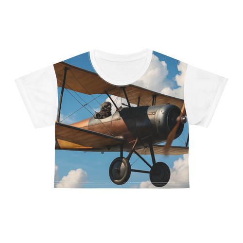 Skyward Soar - Crop Tee (AOP)