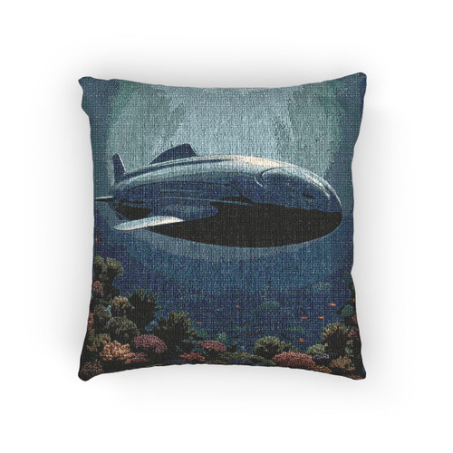 Deep Sea Adventure - Woven Pillow