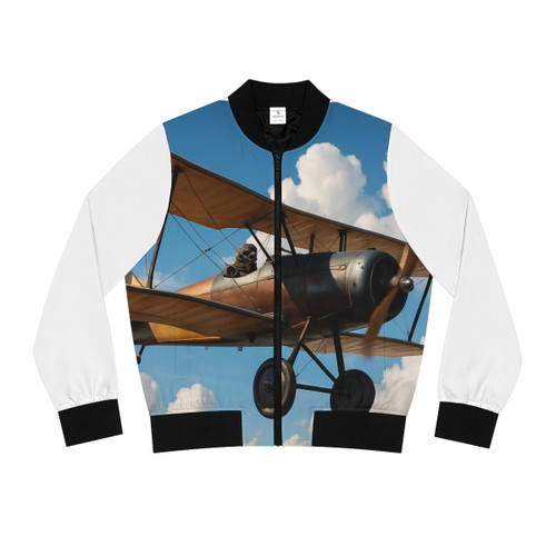 Skyward Soar - Women's Bomber Jacket (AOP)