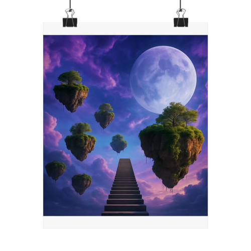 Ethereal Dreamscape - Matte Vertical Posters