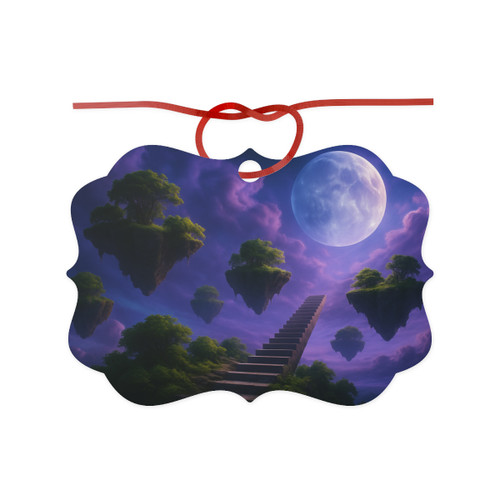 Ethereal Dreamscape - Aluminum Ornaments, 1pc