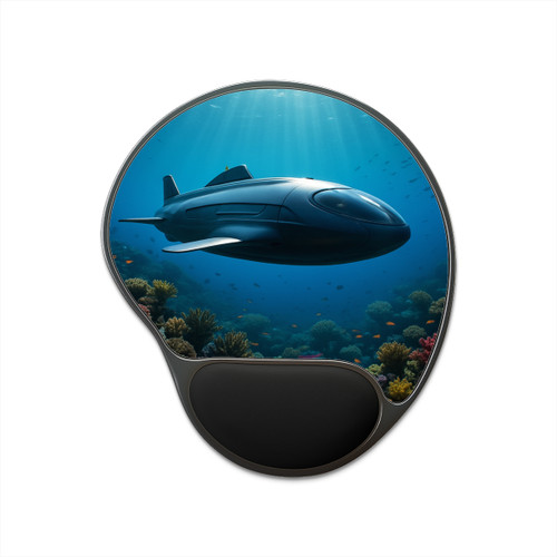 Deep Sea Adventure - Mouse Pad With Wrist Rest