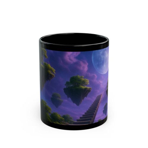 Ethereal Dreamscape - Black Mug (11oz, 15oz)